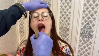 Patient became Pregnant at the Doctor during a full Medical Examination - porn video