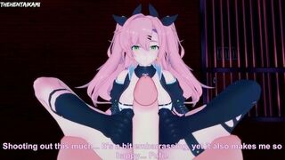 All Girls from Zenless Zone Zero Give You A Footjob Hentai POV - porn video