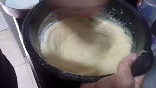 Yummy cake MADE WITH MY HANDS TO START THE DAY ENJOY THE RECIPE carmengu - porn video