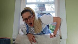 My Friends Mom was Cosplaying and Got Stuck in the Window So I Fucked Her Ass - porn video