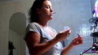 Smoking While Doing Makeup Alhana Winter Southern Charms Video - porn video